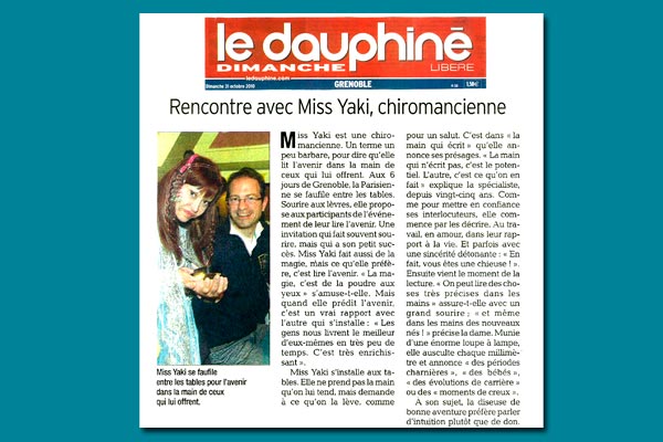 coupure presse yaki voyante